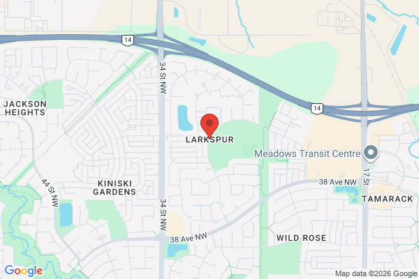 Map of Larkspur